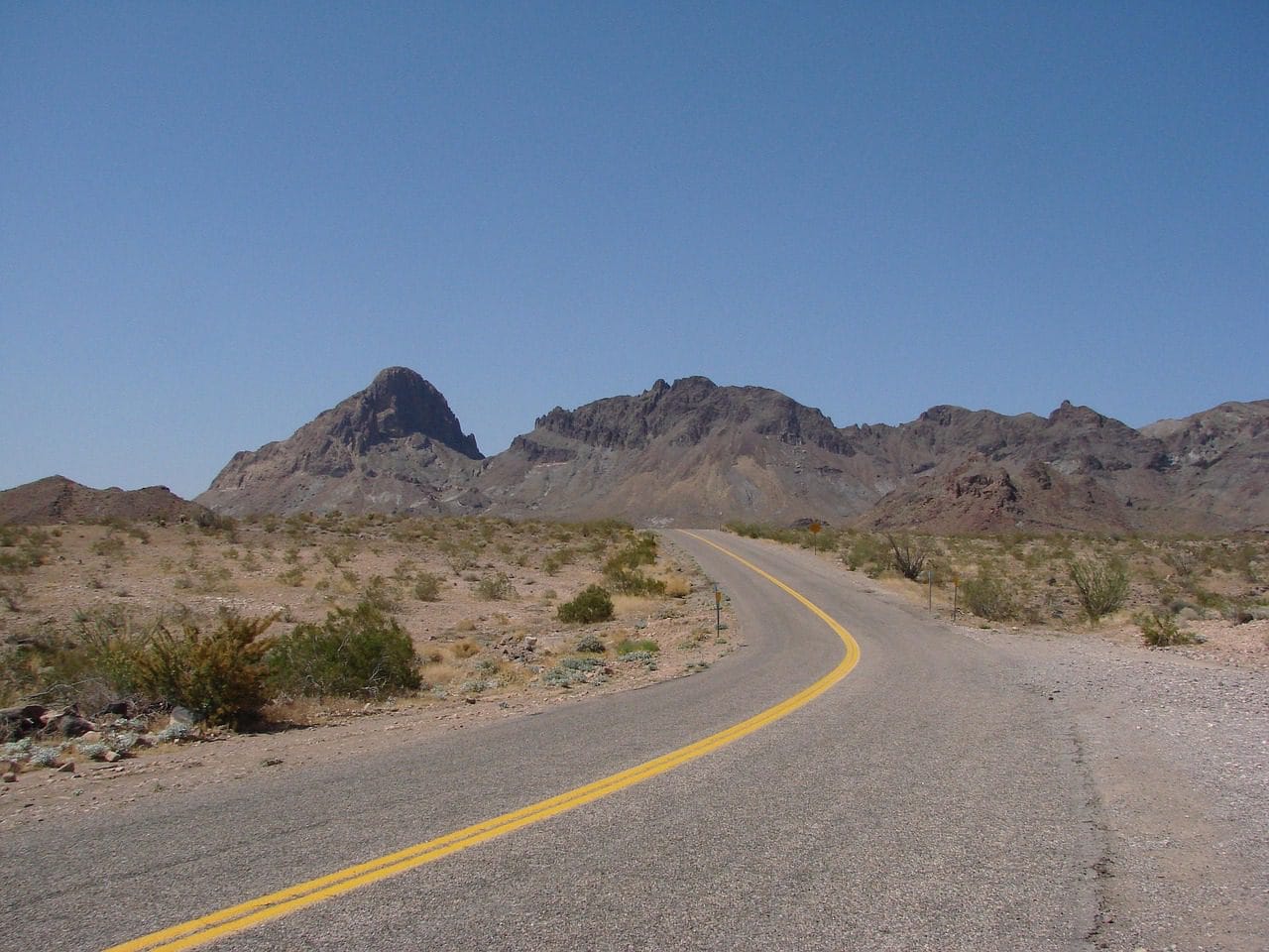 street, nature, mountains, desert, route 66, route, united states